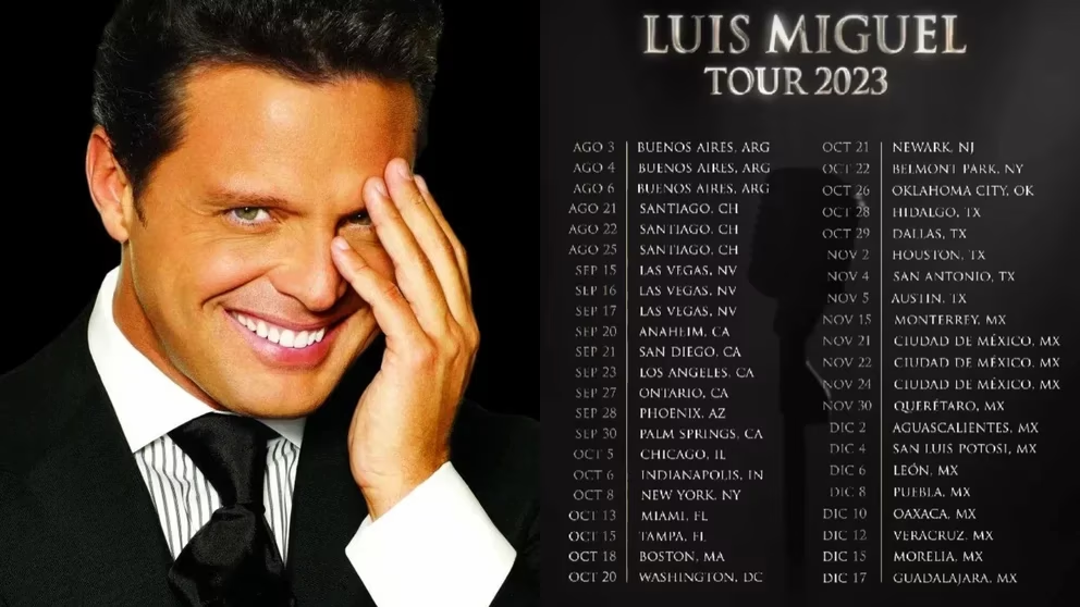 ¡Ya hay fecha para la preventa de boletos del concierto de Luis Miguel