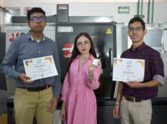 Alumnos de la Facultad de Ciencias de la Electrónica ganan oro en Infomatrix Argentina 2025