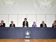 Rectora preside Cuarto Informe de Labores y toma de protesta en la Facultad de Administración