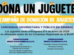 Convoca la BUAP a sumarse a la campaña “Dona un juguete”