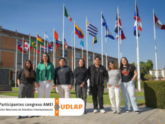 Comunidad UDLAP participó en el Congreso de la Asociación Mexicana de Estudios Internacionales