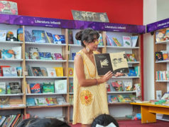 Presentó Librerías BUAP a Victoria Abril Cuentacuentos dentro de su Programa Cultural Infantil
