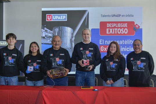 UPAEP despliega el Gxiba-1 su segundo Nanosatélite, con la agencia japonesa JAXA