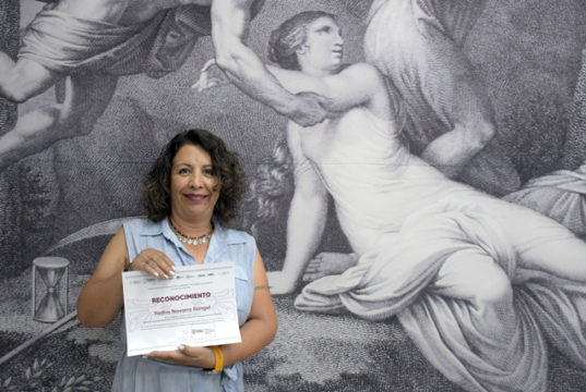 Recibe académica BUAP reconocimiento del SECIHTI