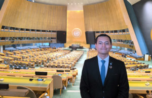 Participa estudiante BUAP en foro mundial de la ONU