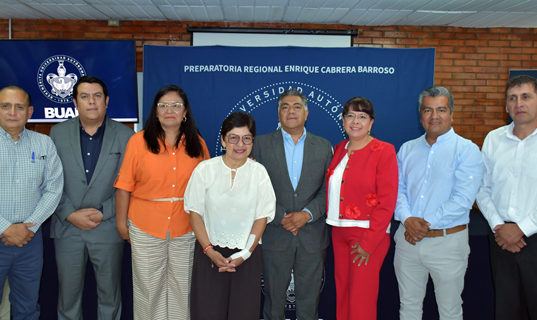 Rectora Lilia Cedillo toma protesta a directora electa de la prepa Regional “Enrique Cabrera Barroso”