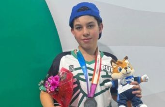 Máximo Domínguez le da la Quinta Medalla a los Titanes del Club ALPHA en la Olimpiada Nacional de Natación