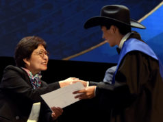 Preside Rectora Lilia Cedillo graduación de Preparatoria Alfonso Calderón Moreno