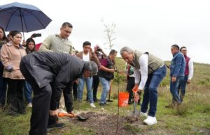 Encabeza Pepe Chedraui jornada de reforestación en Ecocampus BUAP