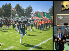 Integrante de Futbol Americano de la UDLAP es Casco de Oro en la categoría Estudiante Jugador del Año