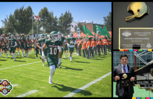 Integrante de Futbol Americano de la UDLAP es Casco de Oro en la categoría Estudiante Jugador del Año