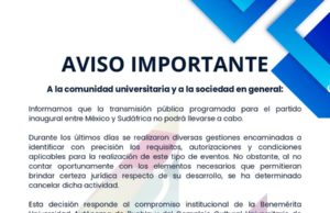 BUAP cancela pantallas del Mundial 2026 en el CCU