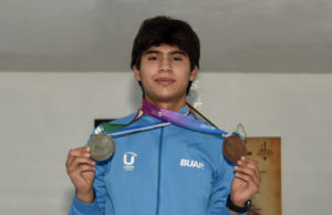 Esgrimista BUAP obtiene dos medallas en Olimpiada Nacional