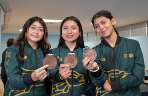 Ganan alumnas BUAP medalla de bronce en tenis de mesa