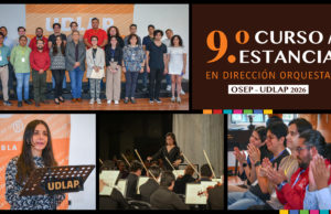 Inicia la UDLAP y la OSEP el 9° Curso / Estancia en Dirección Orquestal