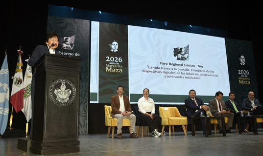 Analizan impacto de dispositivos digitales en niños y jóvenes en el Foro Regional Centro-Sur