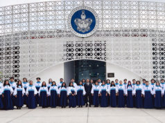 Presente, Coro Universitario Lobos BUAP en el 25 Festival Coral Internacional de Medellín