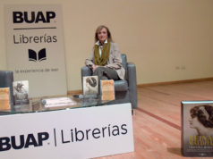 Conversa Cristina Morató con la comunidad BUAP