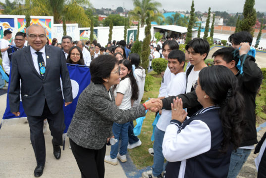 Destaca Rectora Lilia Cedillo crecimiento de la Preparatoria BUAP de Teziutlán