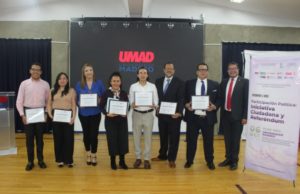 UMAD, sede de foro sobre participación política impulsado por el Congreso del Estado